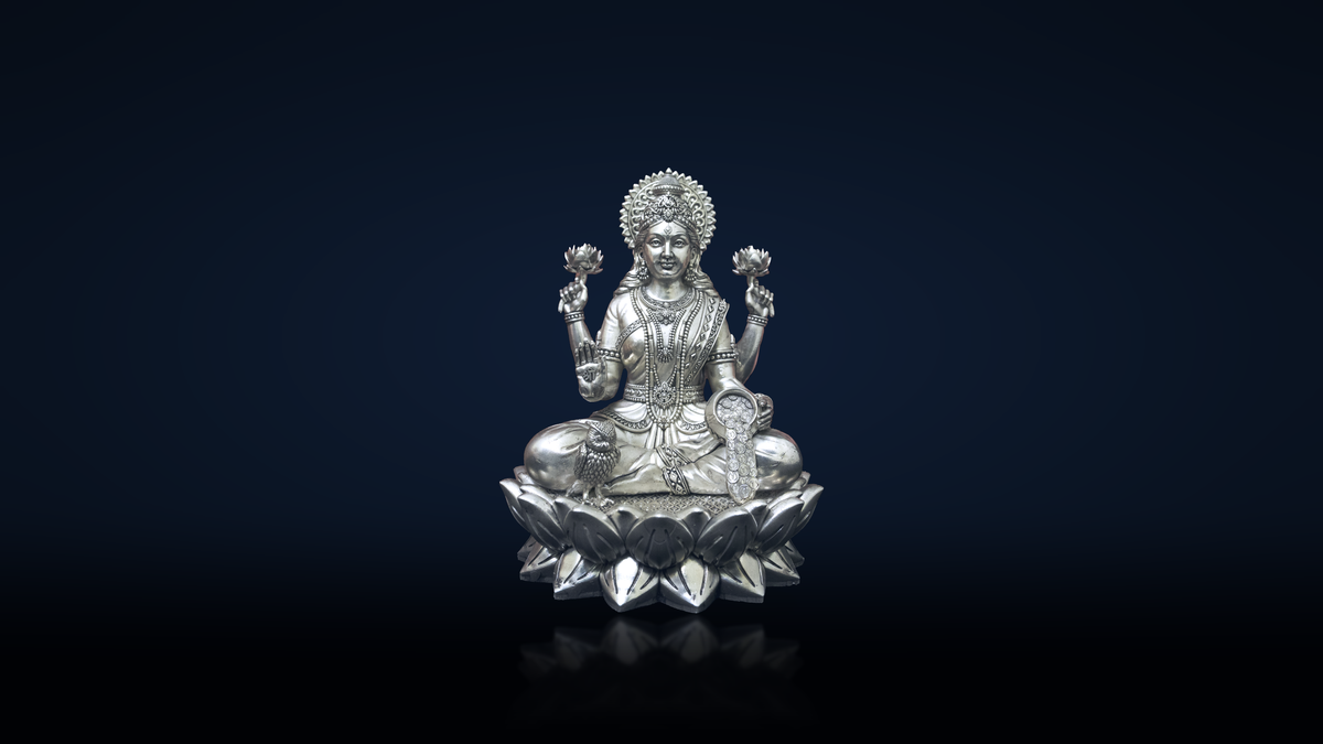 Goddess Laxmi Lotus